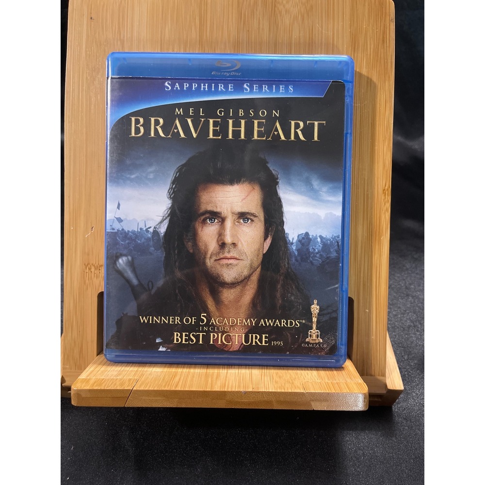 Braveheart Blu-ray Sapphire Series Mel Gibson 2-Disc Set 1995 Best Picture Movie
